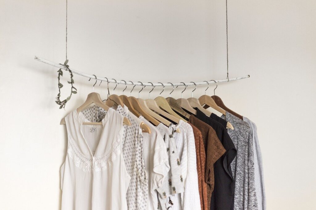 dress, clothing, hanger